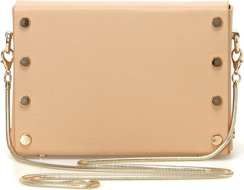 NINE WEST Boxy 4pr Nude Women's Clutch - Image 3