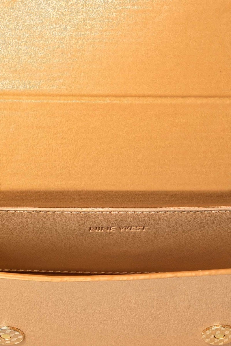NINE WEST Boxy 4pr Nude Women's Clutch - Image 5