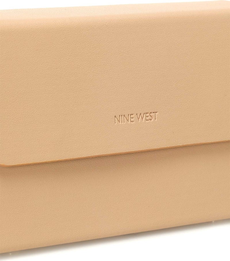 NINE WEST Boxy 4pr Nude Women's Clutch - Image 4
