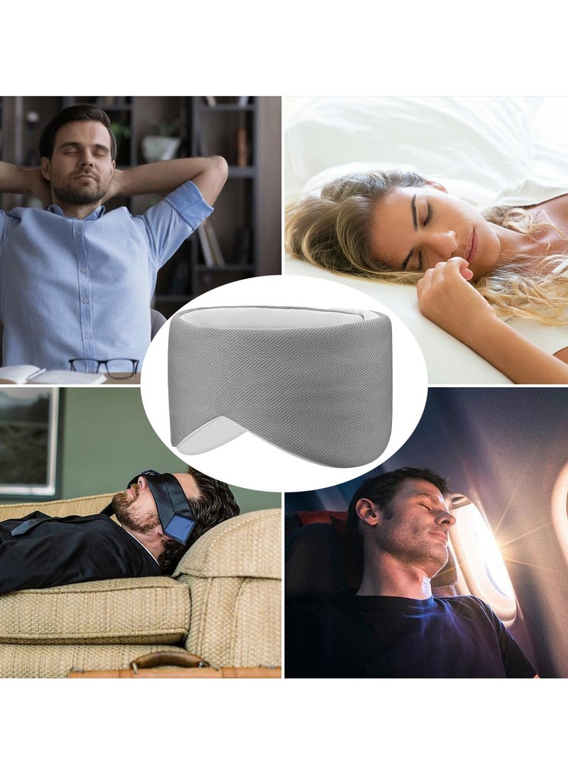 ACYYH Sleep Mask with Cool and Warm Function, Space Capsule Design, Light Blocking Eye Cover for Sleep, Travel - Image 3