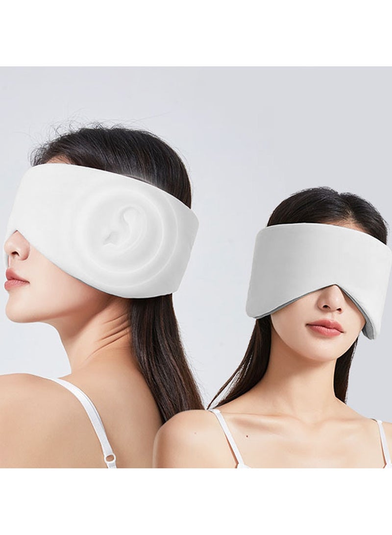 ACYYH Sleep Mask with Cool and Warm Function, Space Capsule Design, Light Blocking Eye Cover for Sleep, Travel - Image 5