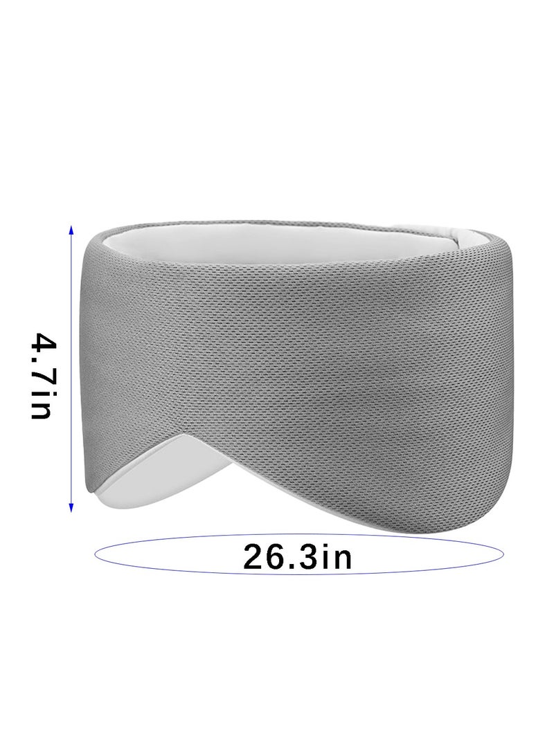 ACYYH Sleep Mask with Cool and Warm Function, Space Capsule Design, Light Blocking Eye Cover for Sleep, Travel - Image 2