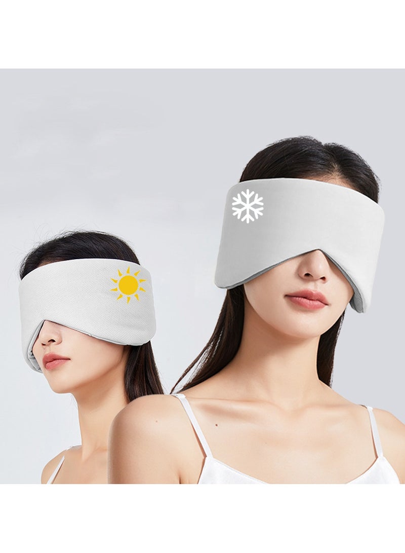 ACYYH Sleep Mask with Cool and Warm Function, Space Capsule Design, Light Blocking Eye Cover for Sleep, Travel - Image 4