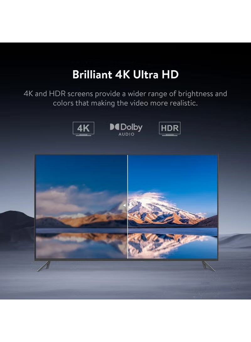 ONN جهاز بث Google TV بدقة 4K مع جهاز تحكم صوتي، Ultra HD Dolby Vision، 2GB RAM، 16GB تخزين، بث ذكي سريع للأفلام والعروض والتطبيقات - Image 4