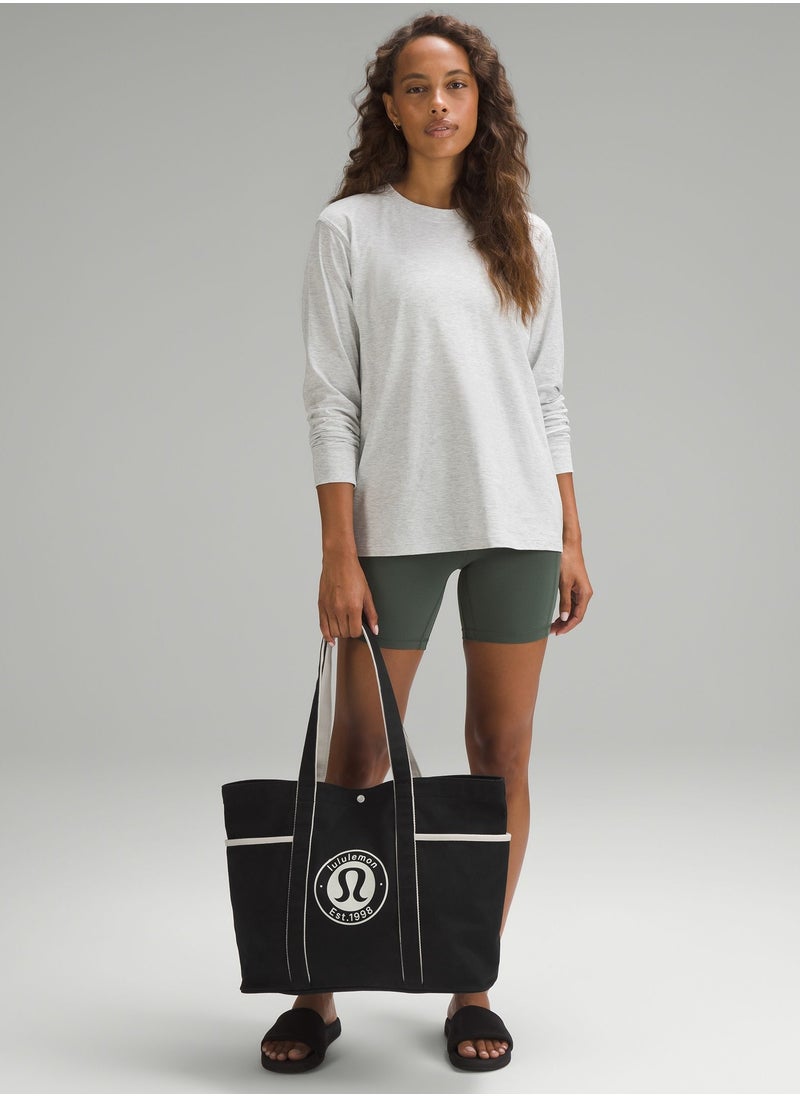 Lululemon - Lululemon Daily canvas bag with multiple pockets - Image 1