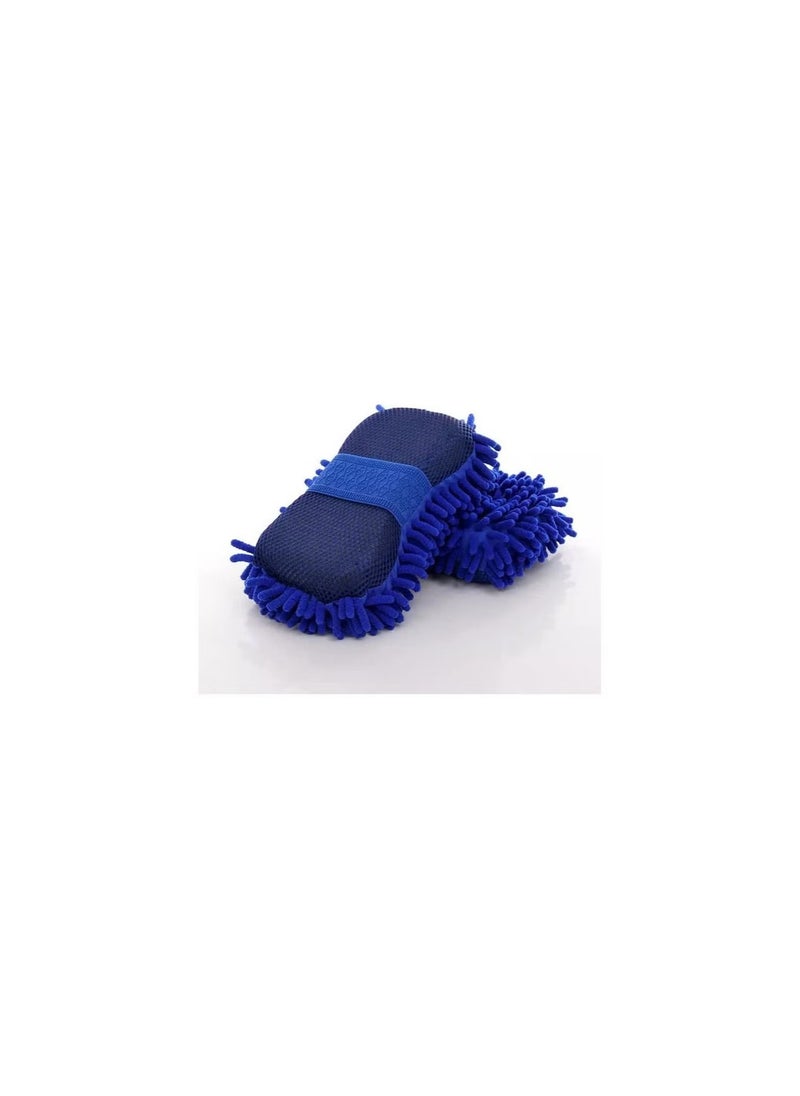 Haidue Car Towel Microfiber Cleaning Cloth Pack of 3 with Washing Sponge- Multipurpose Towel for Washing Drying Dusting  - Image 5