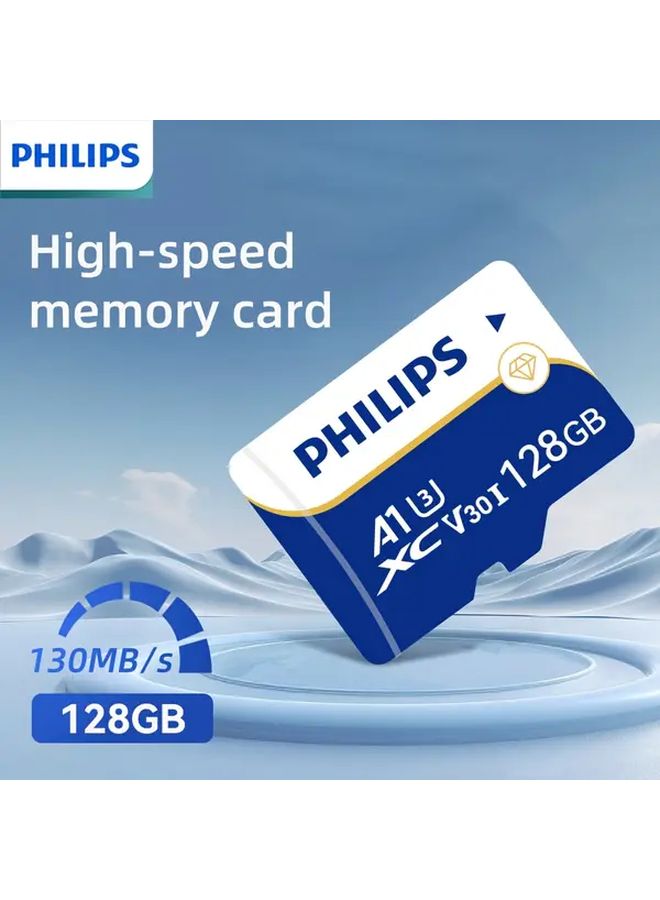 128GB Micro SD Card High Speed Memory Card for Drones Projectors Smart Devices - Image 1