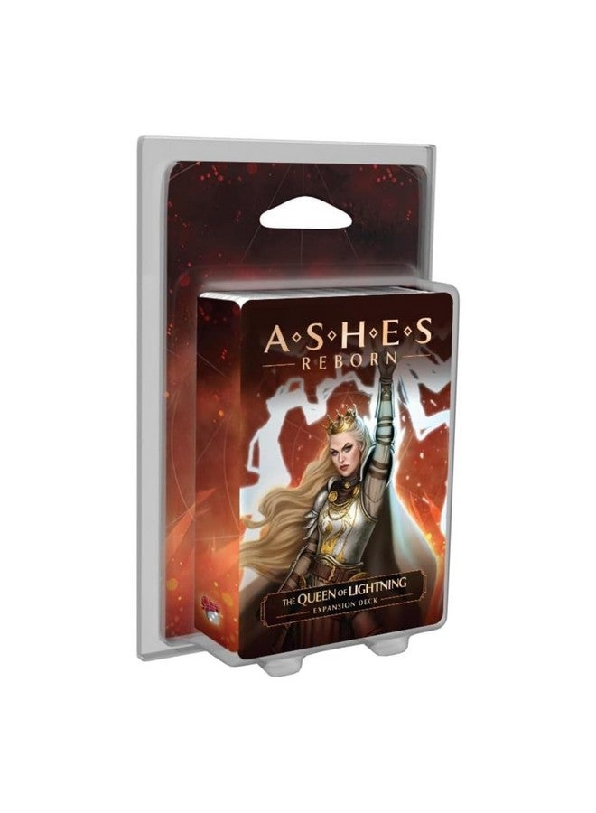 Plaid Hat Games Ashes Reborn The Queen of Lightning Expansion Deck, Strategy Card Game, for 1 to 2 Players and Ages 14+ - Image 1