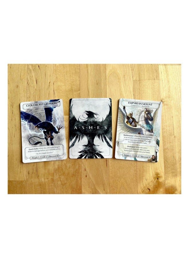 Plaid Hat Games Ashes Reborn The Queen of Lightning Expansion Deck, Strategy Card Game, for 1 to 2 Players and Ages 14+ - Image 2
