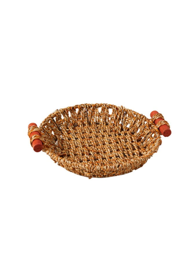 Special Tray For Straw Pot Rice High Temperature Resistant Casserole Heat Insulation Pad Stone Pot Anti-scalding Rattan Basket Commercial Dry Pot Base Basket-Color:18cm Wooden Handle Insulation Holder-Specifications:See Description For Specifications  - Image 5