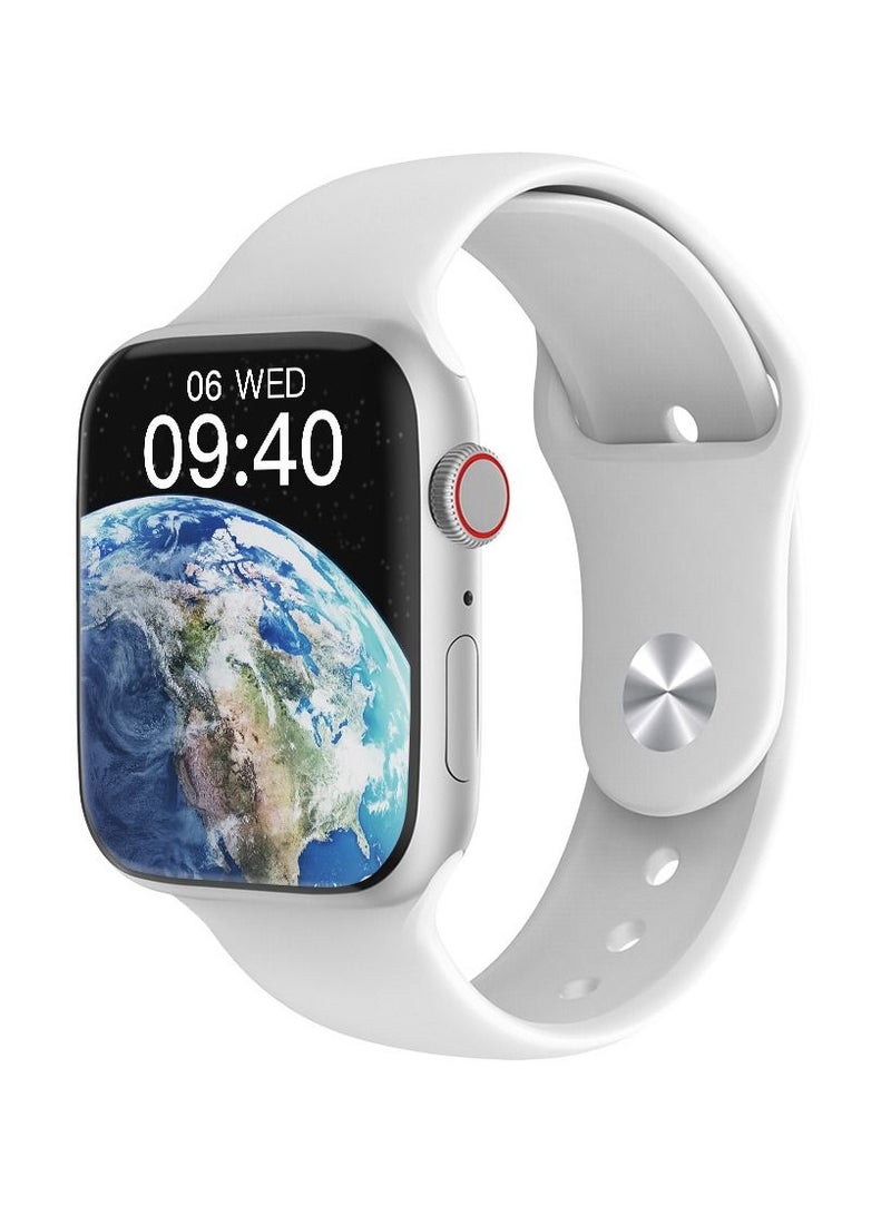 Levore Built-In Stereo Speaker Heart Rate Detection Blood Pressure Test Sleep Monitoring Silver - Image 3