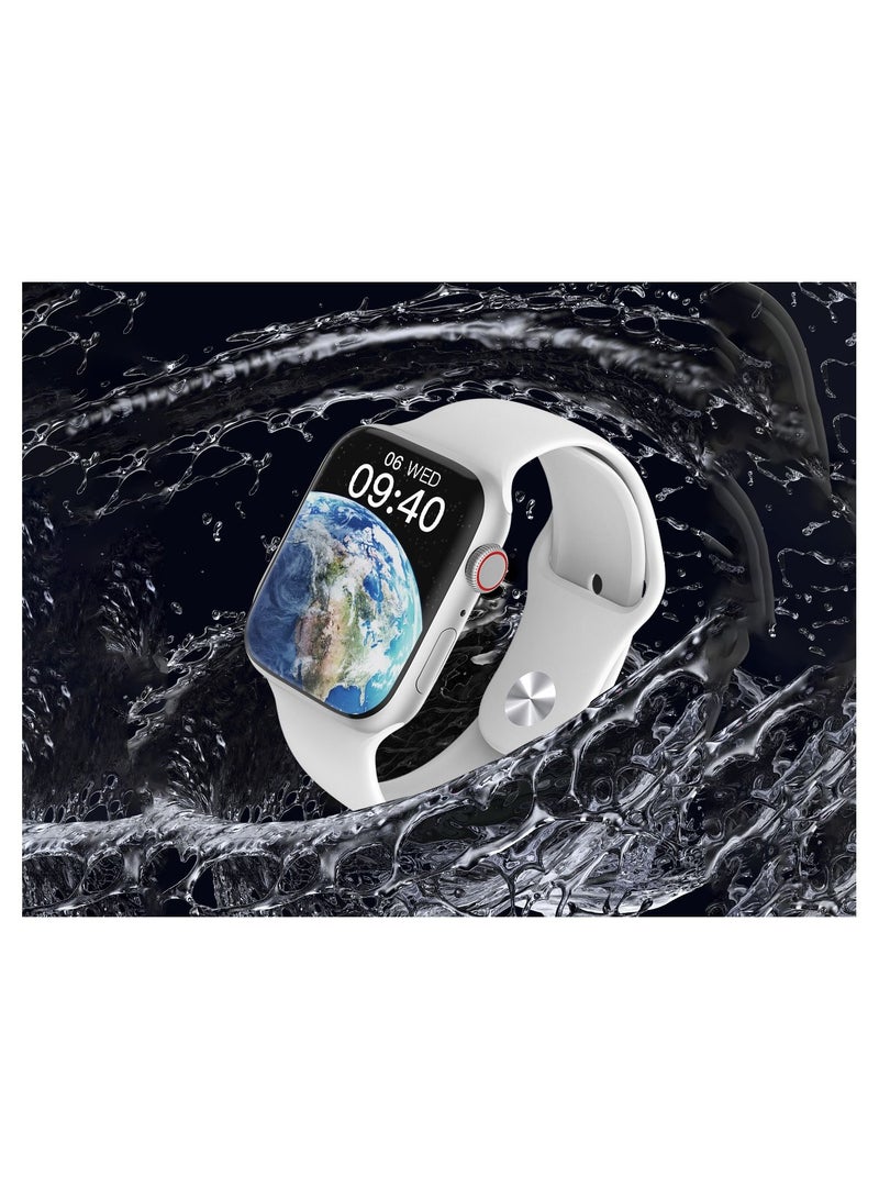 Levore Built-In Stereo Speaker Heart Rate Detection Blood Pressure Test Sleep Monitoring Silver - Image 2