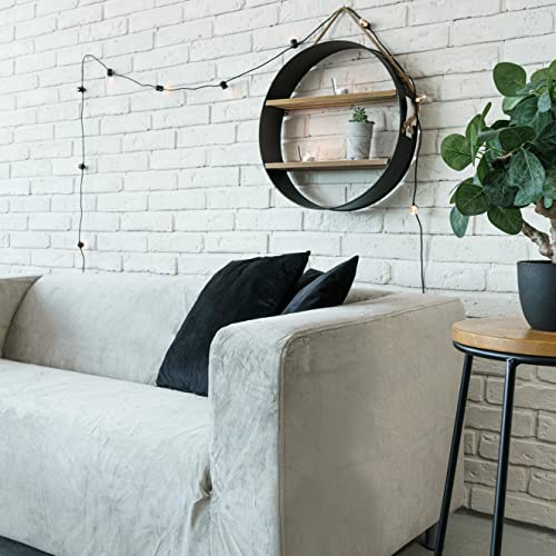 MASTERS OF COVERS Klippan 2 Seater Sofa Cover - Grey Velvet Slipcover, Classic Style, Washable, Handmade, Machine Washable - Image 5