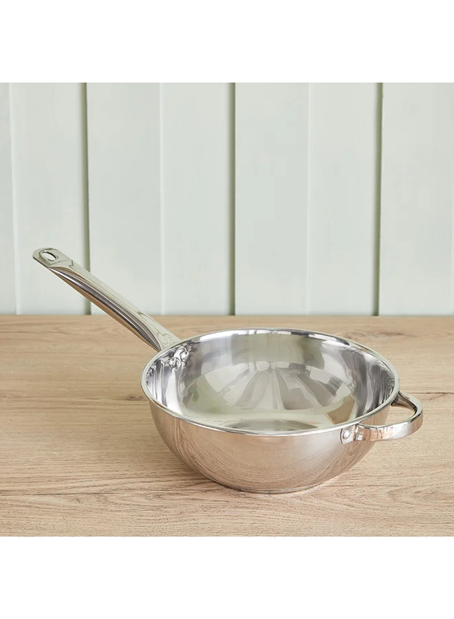 Home Box Stilo Stainless Steel Wok 26 x 9 x 26 cm