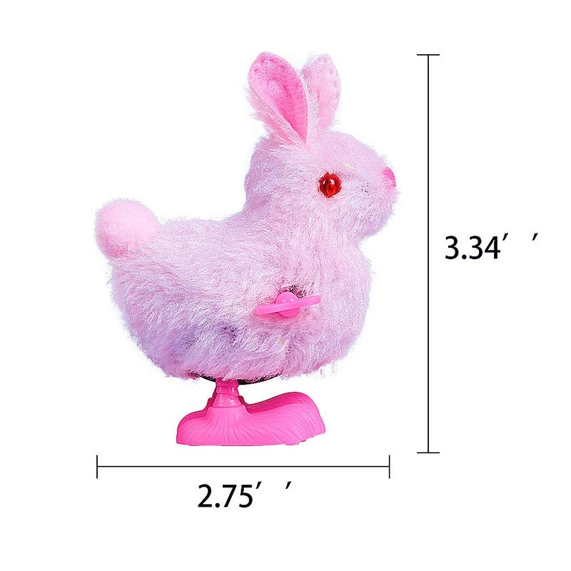 Max Fun 12Pcs Easter Wind Up Toys Easter Basket Stuffers Chicks Bunny Assortments for Easter Party Favors Easter Basket Fillers Easter Egg Hunt Easter Toys for Kids Ages 4-8 - Image 4