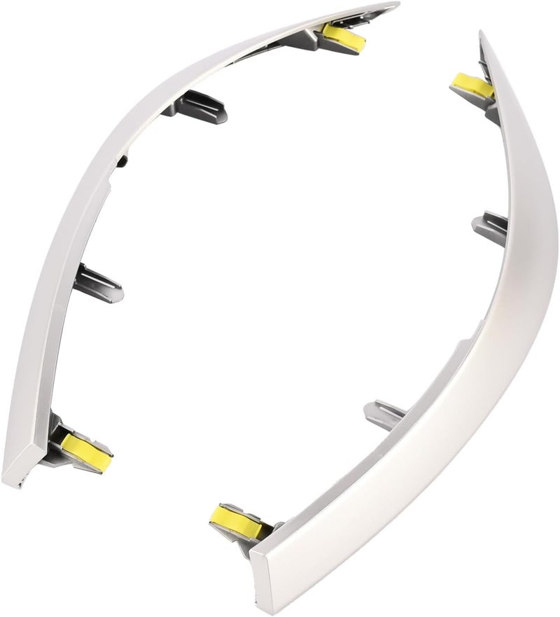 Getfarway Left & Right Upper Side Central Dashboard Cover Strip Trim 55436-02330 55435-02370 Compatible with Toyota Corolla 2010 2011 2012 2013 Dash Board A/C Outlet Air Vent Panel Trim - Image 5