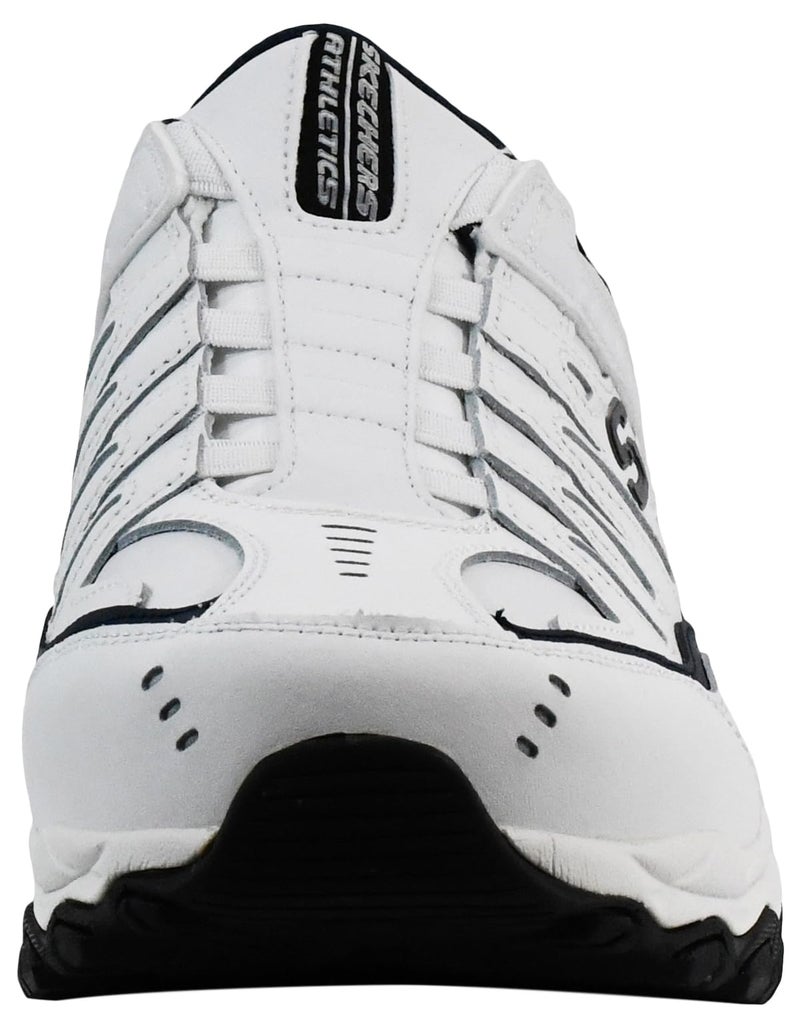 SKECHERS حذاء سكيشرز للرجال بعد الاحتراق M. Fit Grill Captain سهل الارتداء أبيض/أزرق Navy - Image 2