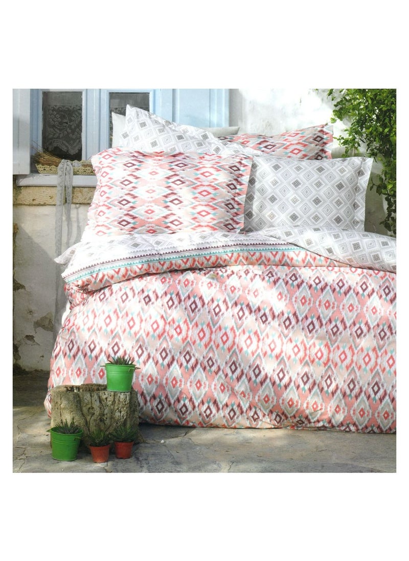 Family Bed Flat Bed sheet Set Cotton 4 pieces size 240 x 250 cm Model 165 from Family Bed  - Image 1
