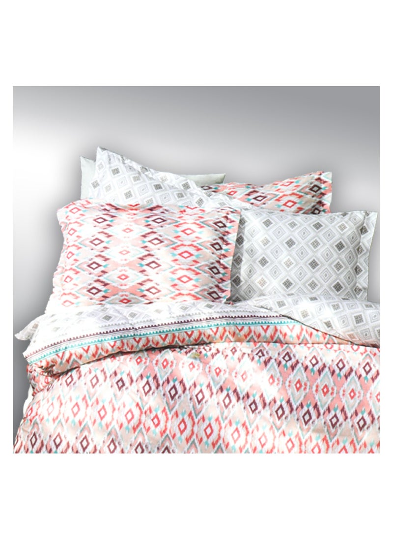 Family Bed Flat Bed sheet Set Cotton 4 pieces size 240 x 250 cm Model 165 from Family Bed  - Image 5