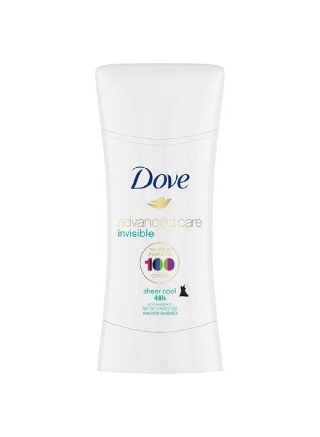 Antiperspirant Deodorant Advanced Care Sheer Cool 2.6 oz (Pack of 4)