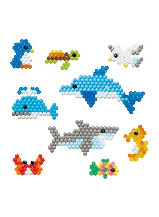 AquaBeads Arts & Crafts Ocean Life Theme Refill with Beads and Templates, Small - Image 5