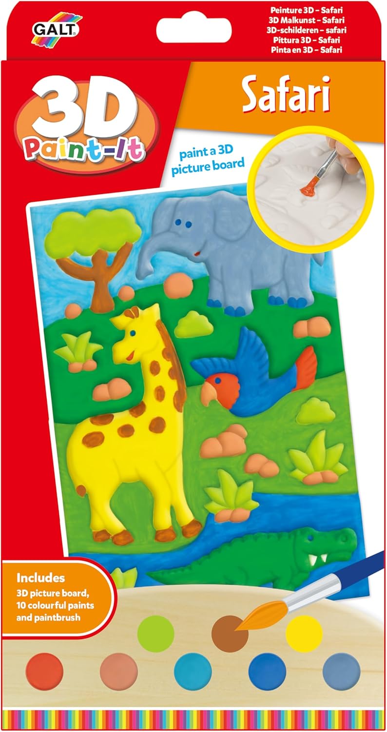 GALT , 3D Paint-It - Dinosaurs, Crafts for Kids, Ages 6 Years Plus - Image 1