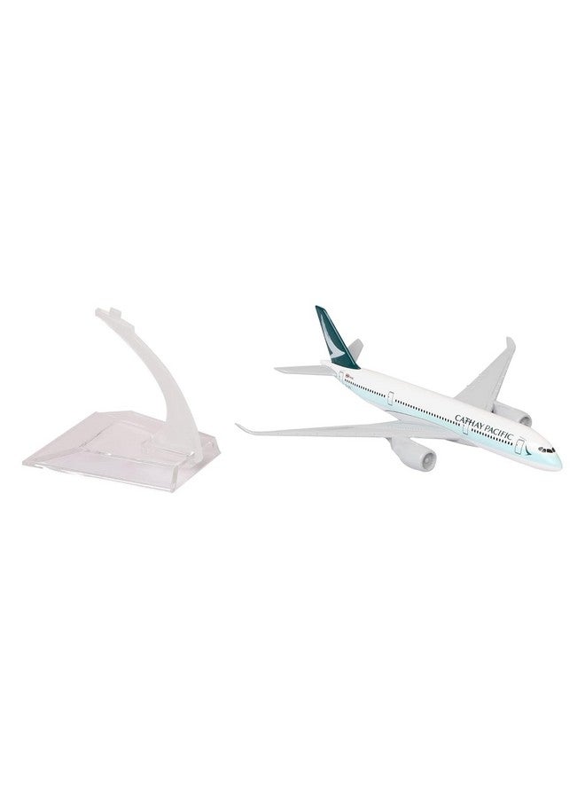 AmigozZ Diecast Aeroplane Scale Model Only For Display, Size -16 Cm-(Cathay Pacific, Kid, White) - Image 4