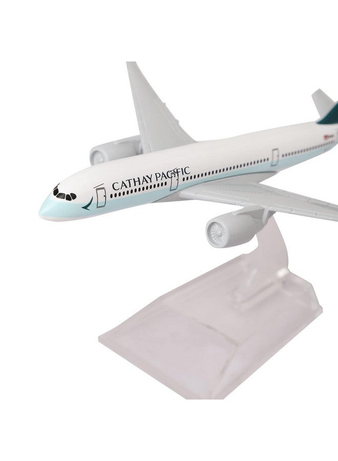 AmigozZ Diecast Aeroplane Scale Model Only For Display, Size -16 Cm-(Cathay Pacific, Kid, White) - Image 3