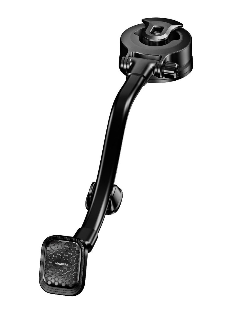Moxedo Moxedo Magnetic Car Mount Phone Holder Windshield/Dashboard Flexible Long Arm Gooseneck Strong Suction Base 360 Rotation Compatible For iPhone 13/12/11/XS/X Samsung Galaxy  - Image 1