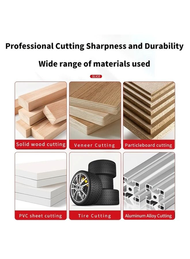 165x20mm 24T Alloy Circular Saw Blade for Wood Plywood Rubber Cutting - Image 5