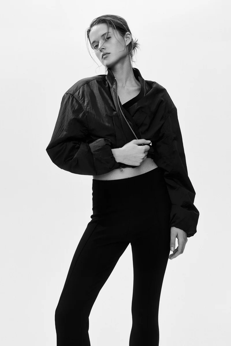 H&M Crease-front stirrup leggings
