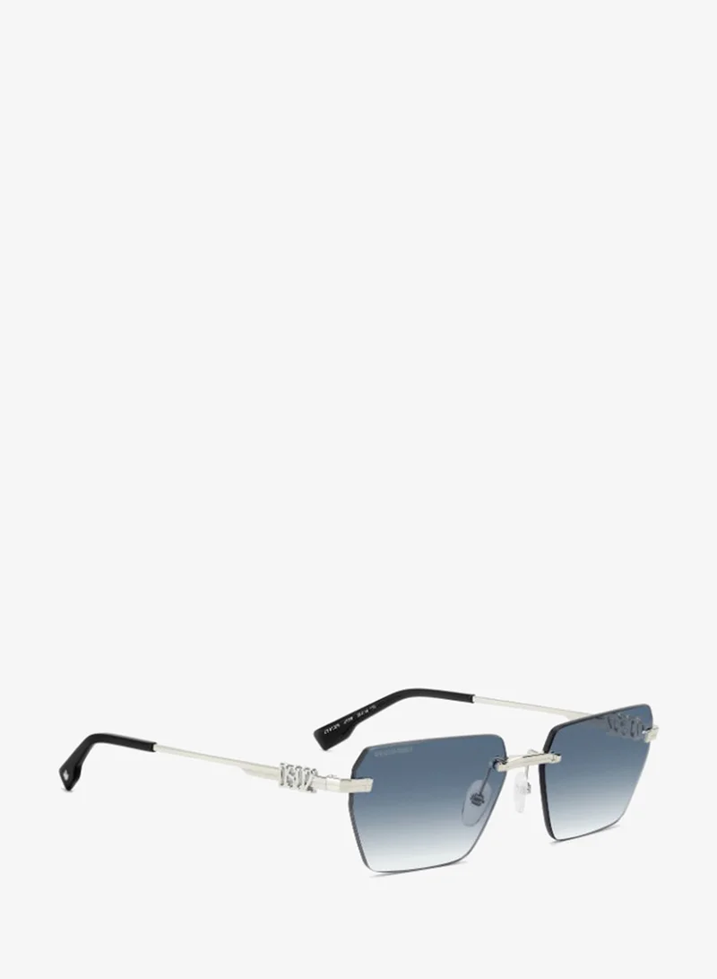 ديسكويرد2 DSQUARED2 D2 0102/S Sunglasses Multicolour Rectangular