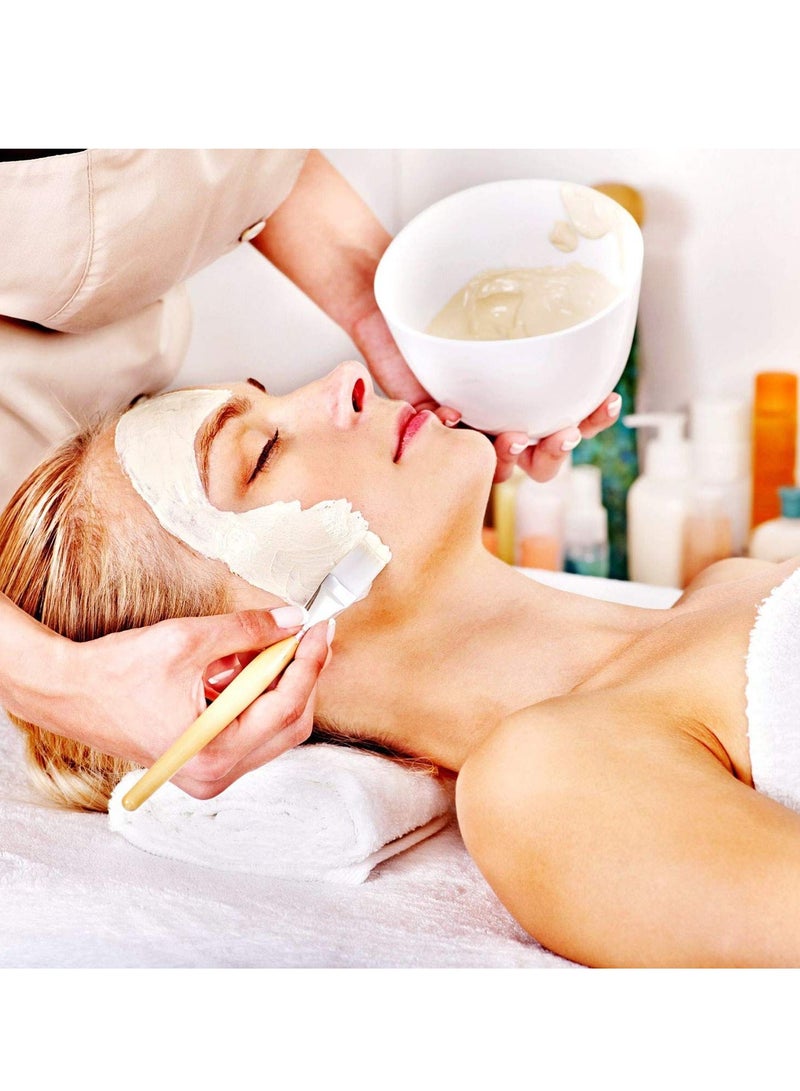 Facial Mask Mixing Bowl, 4 Inch Silicone DIY Face Bowl for Home Use,Facial Mask,Mud and Other Skincare Products Medium Multi color 5 Pcs - Image 2