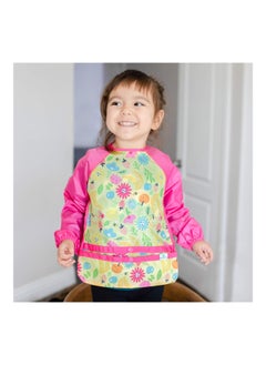 green sprouts Snap & Go Easy-Wear Long Sleeve Bib 12-24M Bee, Of  - Image 3