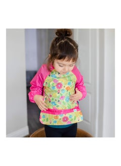 green sprouts Snap & Go Easy-Wear Long Sleeve Bib 12-24M Bee, Of  - Image 5