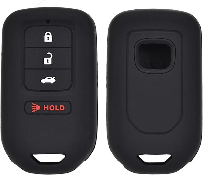 QASULER Silicone Key Fob Case for Honda Models - Image 1