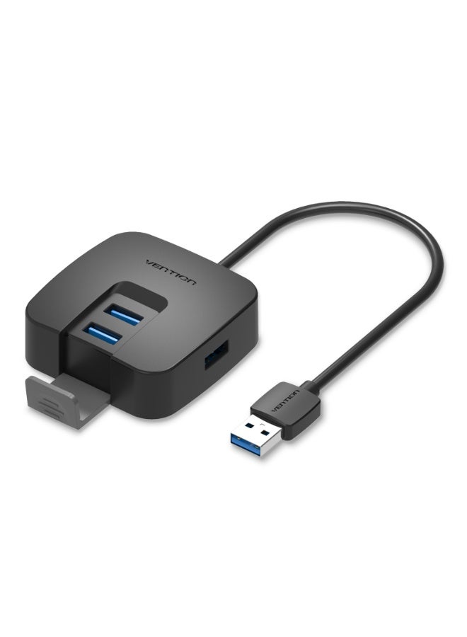 VENTION 4 Ports USB3.0 HUB 0.15M Black Model # CHBBB - Image 1