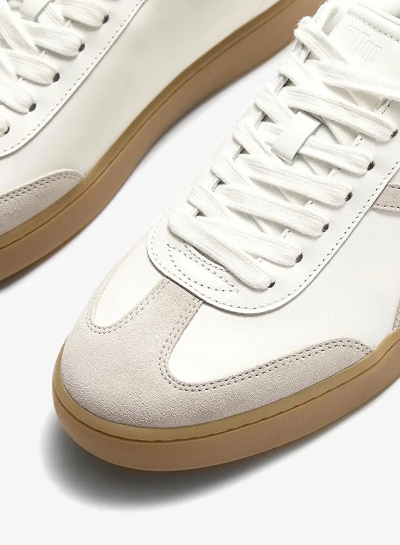 فيت فلوب THE DASH MENS T-TOE LEATHER/SUEDE SNEAKERS