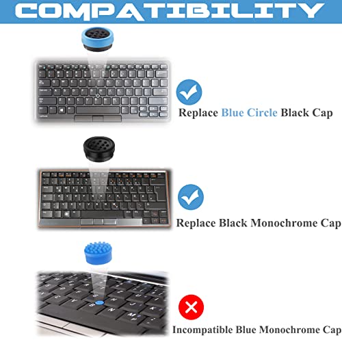 LeFix 2 x Replacement Trackpoint Caps Mouse Pointing Stick for Dell E6400 E6410 E6420 E6430 E4300 E4310 E5410 E5500 E7240 E7440 E7250 E7450 - Image 2