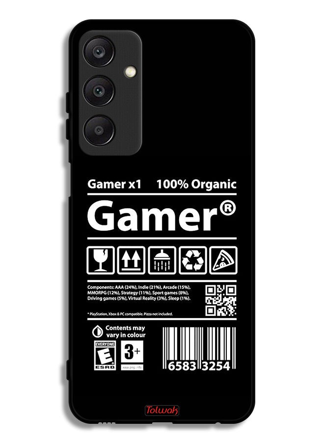 Tolwak Samsung Galaxy A25 5G Protective Case Cover Gamer Sticker - Image 1