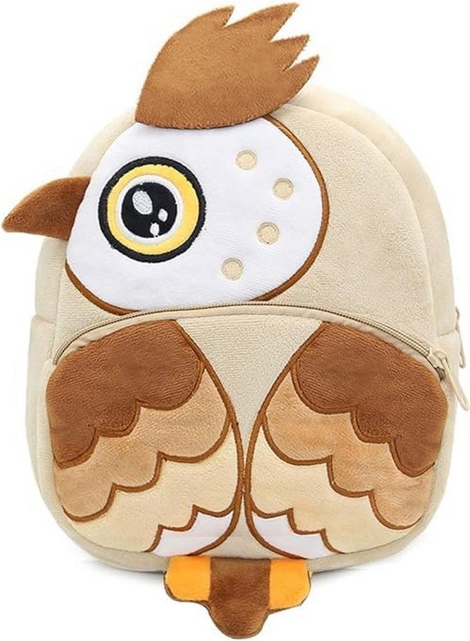 blue tree Kids Backpack - Lightweight 10L Backpack in Fun Prints for School, Travel, & Daycare, Ideal for Ages 2 to 5+, Birthday Gift (BT-BROWN OWL) - Image 1