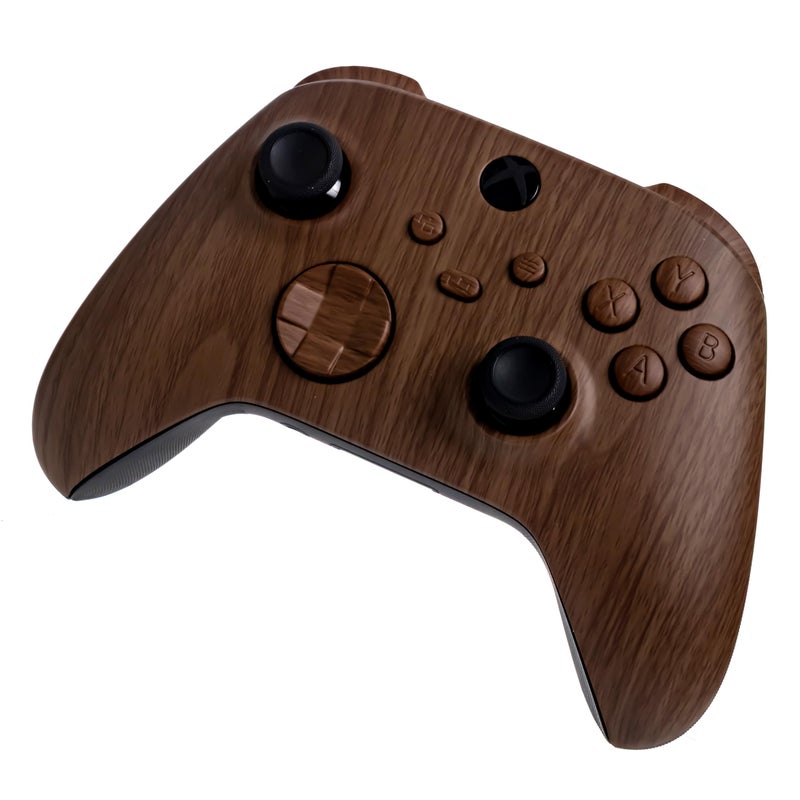 Crazy Controllerz Customz Series Custom Wireless Controller for Xbox One Series X S PC - Rich Mahogany Design - Image 4