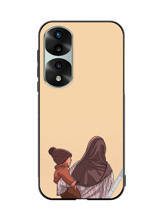 VR CREATIVE Protective Case Cover For Honor 70 Pro plus Me And Mom Design Multicolour - Image 1