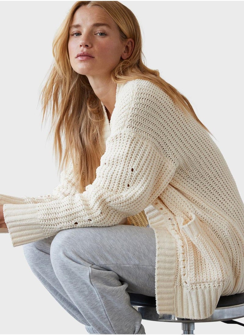 American Eagle Pocket Detail Cardigan  - Image 3