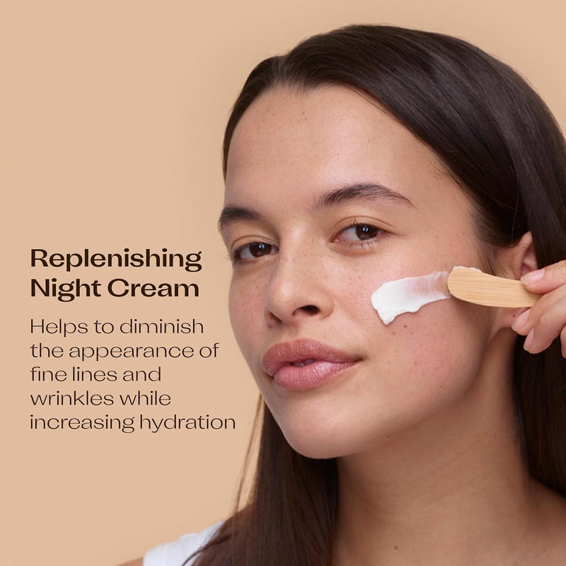 Trilogy Replenishing Night Cream with Glycablend, Hyaluronic Acid, and Marula - 60 ml - Image 2