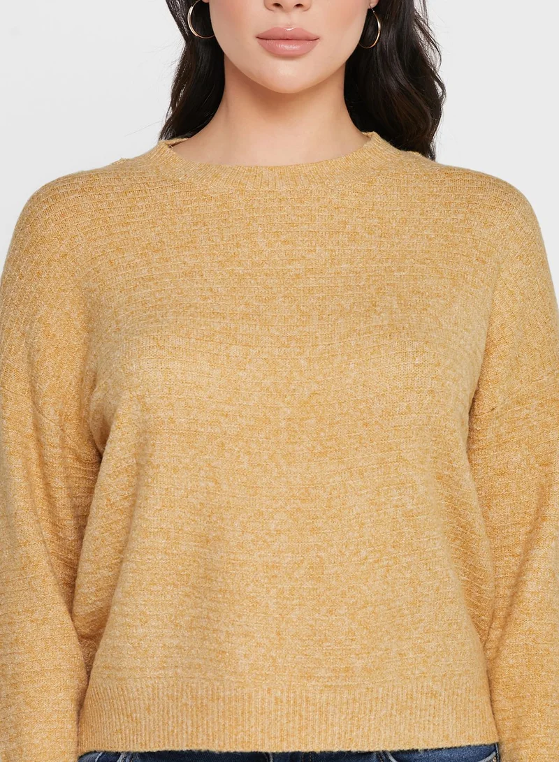 VERO MODA Round Neck Knitted Top
