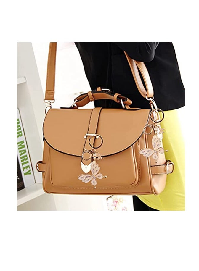 SYOSI erfly Keychain Key Chains erfly Gift Crystal Bling Diamond keychain erfly Accessories for Women Car Keys - Image 3