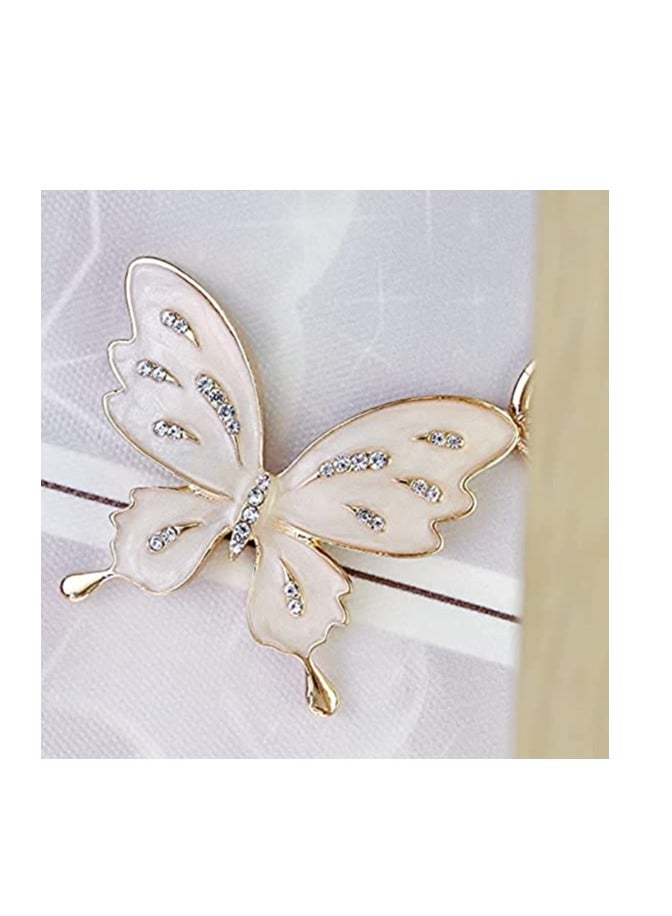 SYOSI erfly Keychain Key Chains erfly Gift Crystal Bling Diamond keychain erfly Accessories for Women Car Keys - Image 5