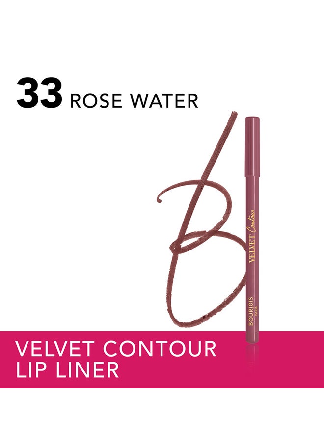BOURJOIS PARIS Velvet Contour Lip Liner - 33 - Rose Water  - Image 3