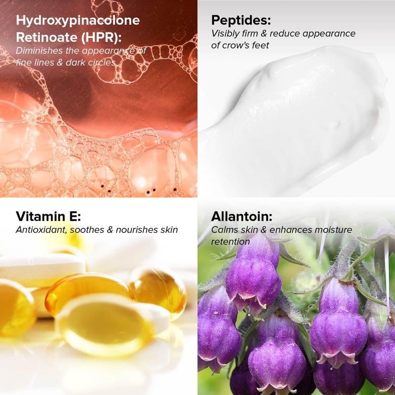 DRMTLGY HPR Eye Cream - Retinoid Under Eye Cream for Under Eyes, 0.5 fl oz - Image 3